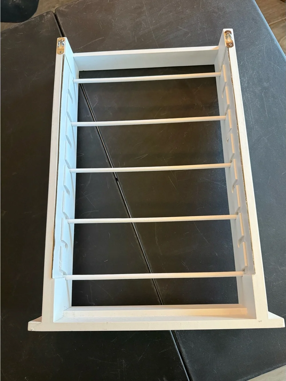 White Jewelry & Necklace Organizer Stand